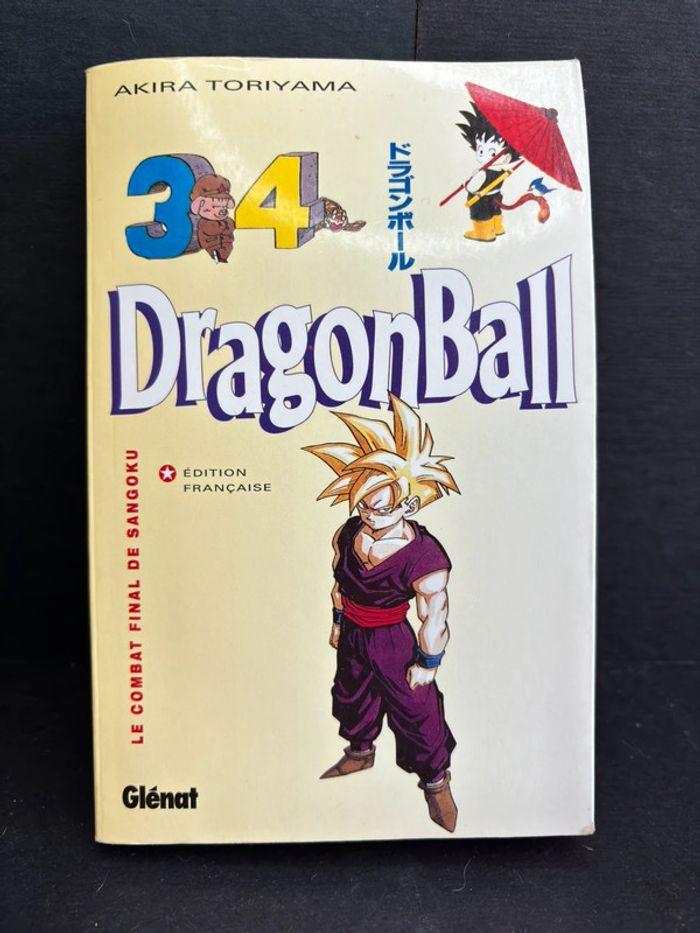 Manga dragon ball glenat Tome 34 pastel le combat final de san goku - photo numéro 1