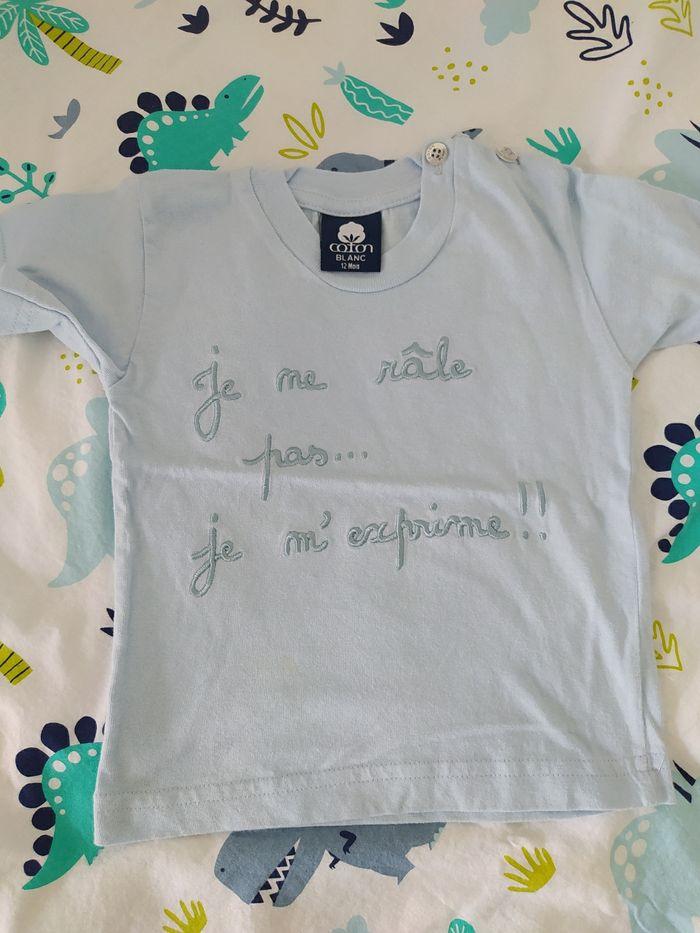 Tee shirt avec message rigolo - photo numéro 1