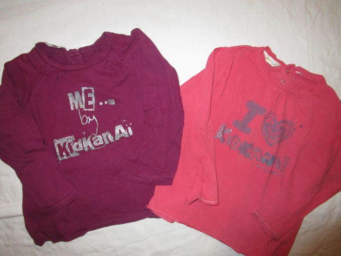 Lot de 2 t-shirts Kidkanaï 5 ans