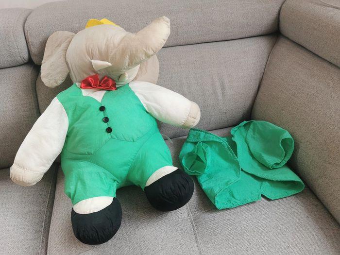 Babar vintage 48 cm  de 1993 jeu peluche - photo numéro 8