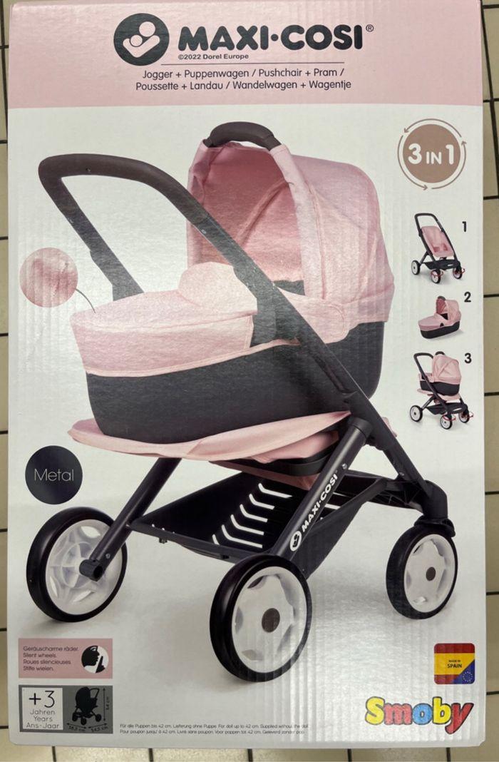 Poussette maxi-cosi smoby