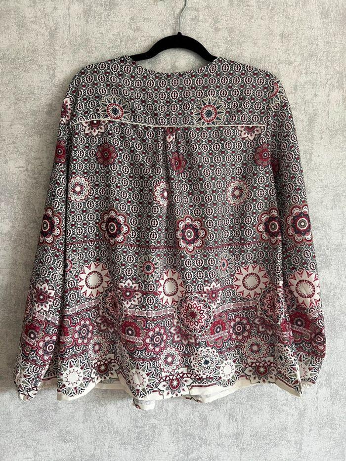 Blouse à motifs Modavista taille 48 - photo numéro 4