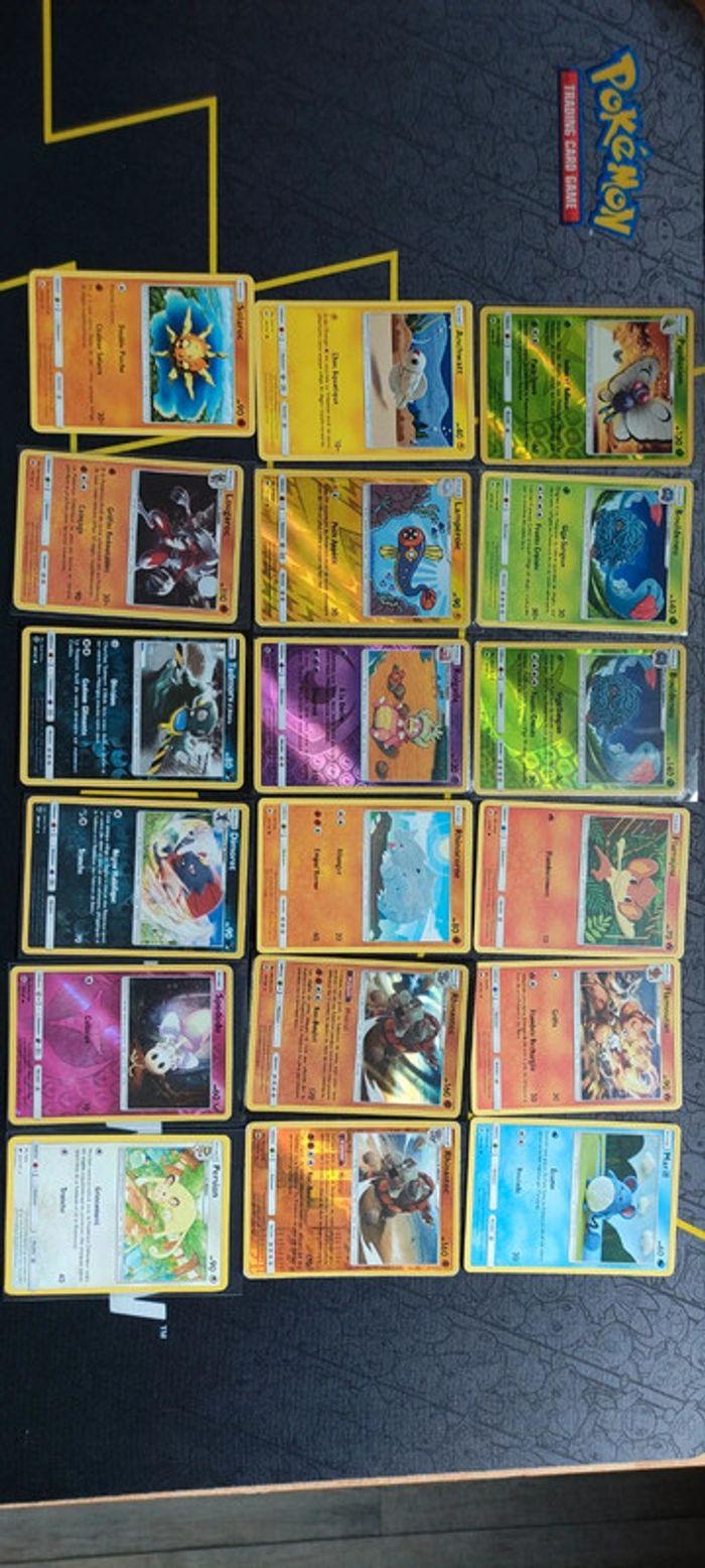 Lot cartes Pokémon SL Ombres Ardentes - photo numéro 1