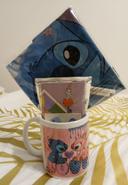 Tasse garnie stitch