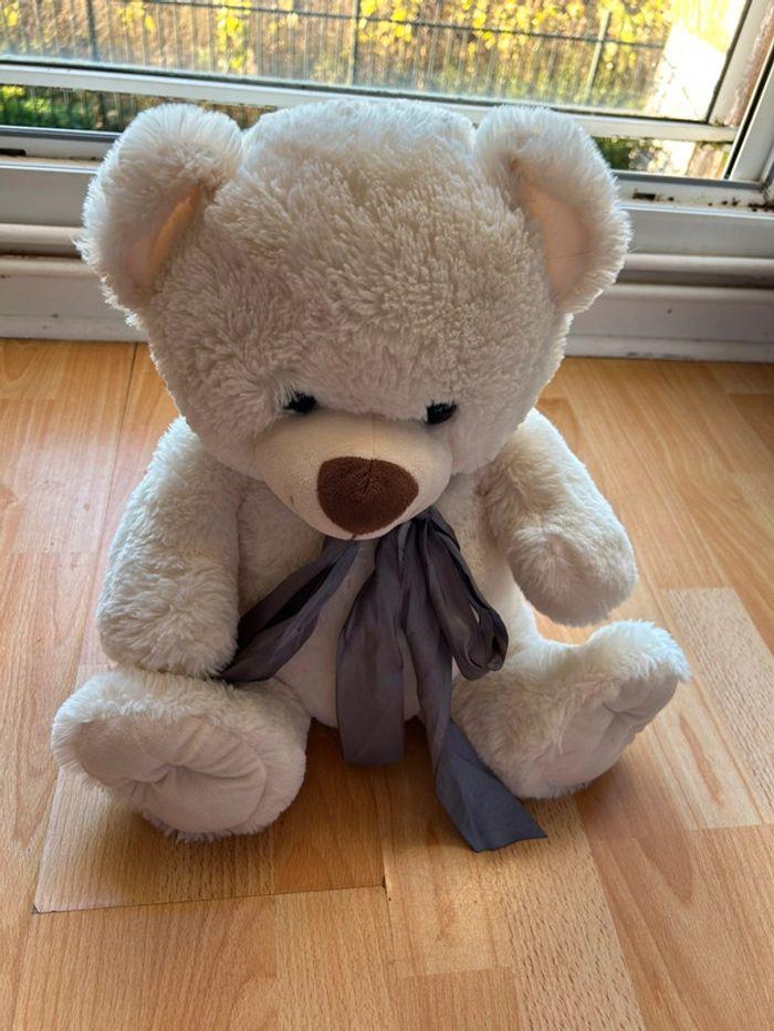 Peluche Nounours crème - photo numéro 2