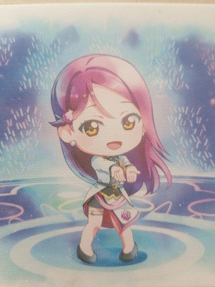 Cadre Bois Love Live Sunshine Riko Sakurauchi Mirai Ticket - photo numéro 3