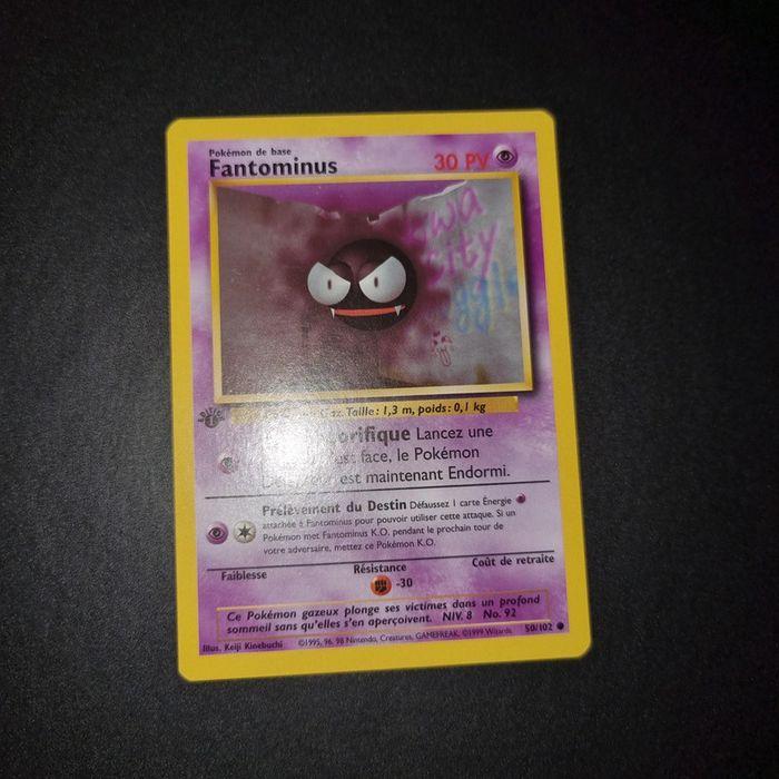 Carte Pokemon Fantominus 50/102  Set de Base NM/MINT 🇫🇷 - photo numéro 1