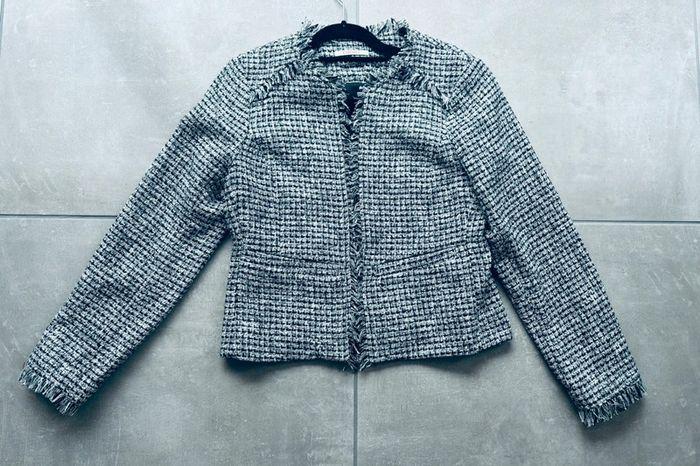 Magnifique veste blazer en tweed Camaïeu neuve - photo numéro 1