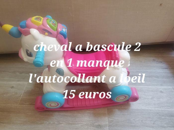 cheval  deux en 1 - photo numéro 1