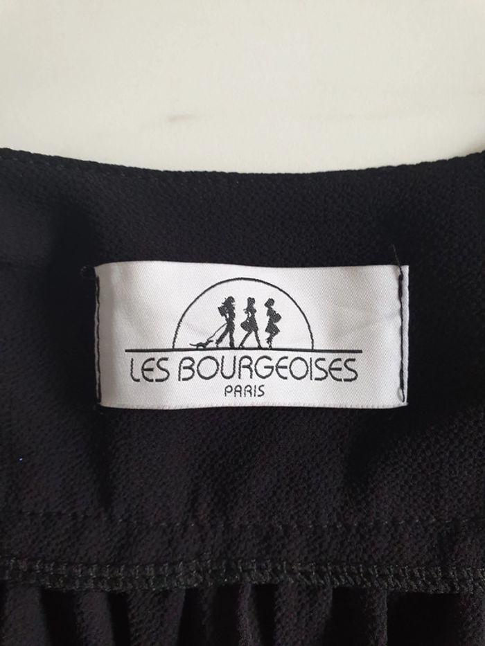 Les Bourgeoises Paris blouse noir taille L - photo numéro 7