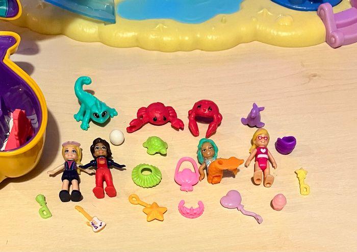 Lot Polly Pocket le monde féerique des sirènes + coquillage style Polly Pocket - photo numéro 2