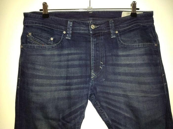 Jean diesel thavar w32 l32 bleu - photo numéro 2