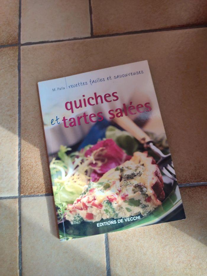 Petit livre de recettes quiches et tartes salées éditions de vecchi - photo numéro 2