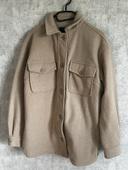 veste chemise beige new look