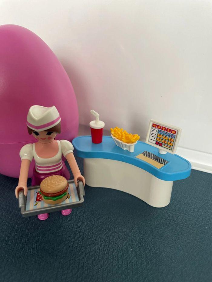 Playmobil Serveuse avec comptoir - photo numéro 2