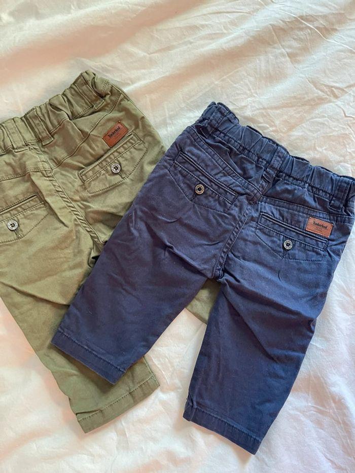 Lot pantalons chino Timberland 6 mois - photo numéro 3