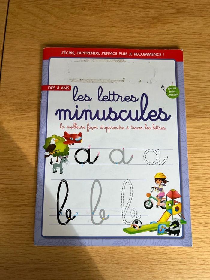 Livre ardoise les lettre minuscules - photo numéro 1