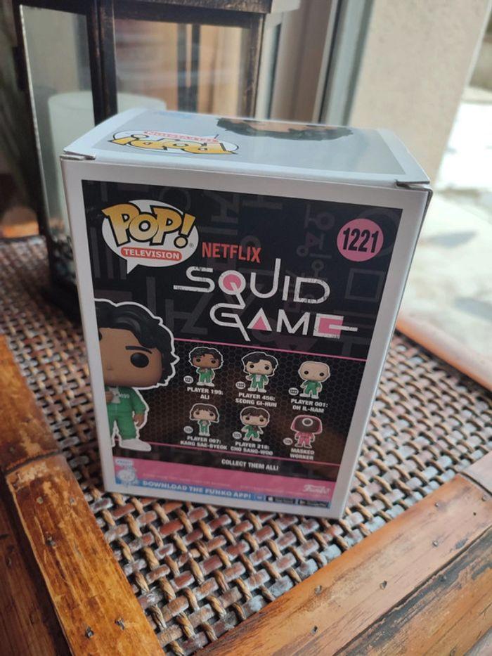 Squid game funko pop Netflix 1221 player 199 Ali - photo numéro 5