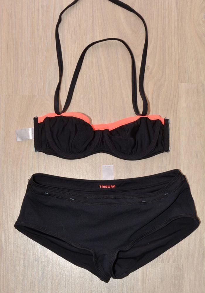 ensemble maillot de bain noir 2 pièces taille S/M 85B - photo numéro 8