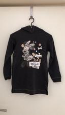 Robe sweat  minnie  7-8 ans