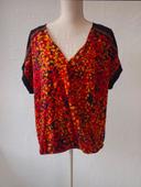 Blouse rouge/orangée Taillisime 48/50