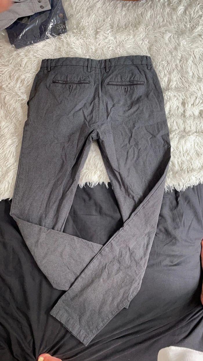 Pantalon chino gris Brice taille 40 - photo numéro 5