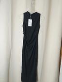 Robe noire moulante Zara