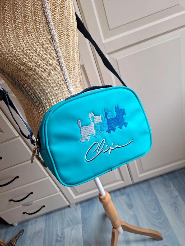 Sac bandoulière turquoise chipie - photo numéro 15