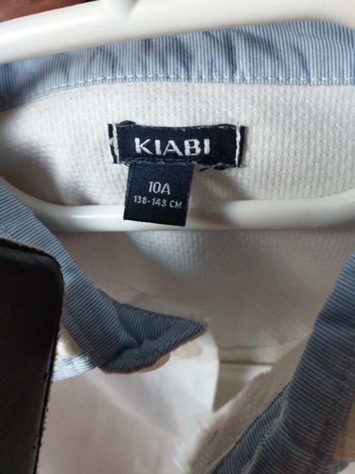 Chemise blanche Kiabi 10 ans - photo numéro 3