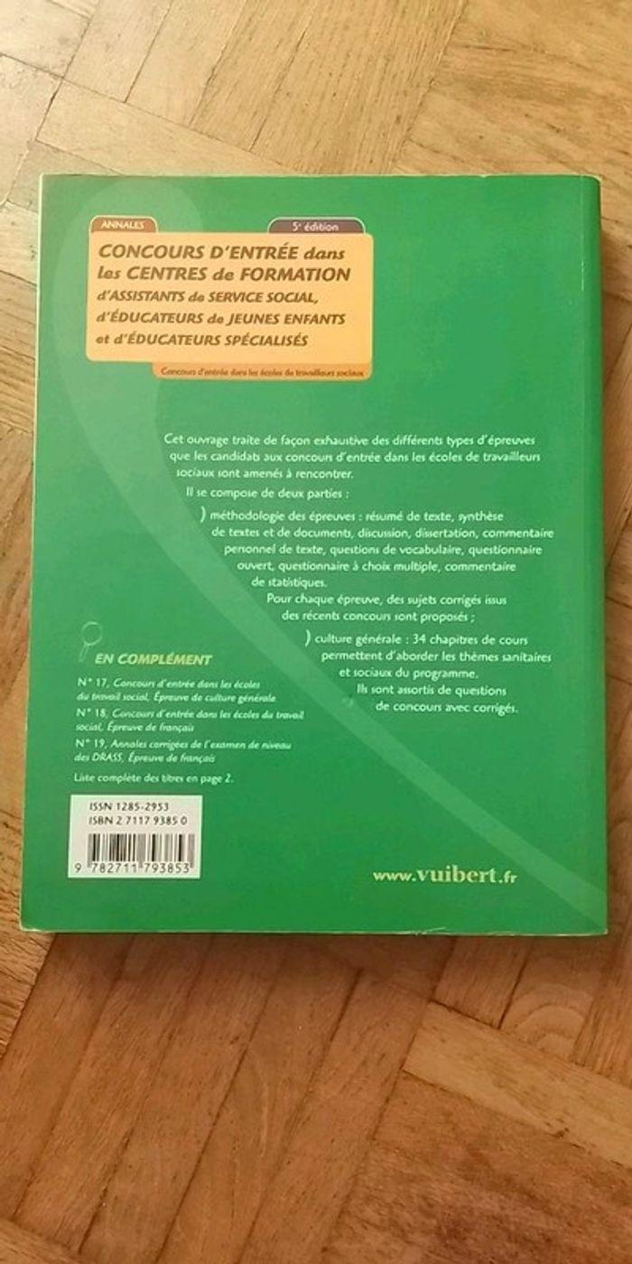 Concours d'entrée assistant de service social, éducateur de jeunes enfants et éducateur spécialisé - photo numéro 2