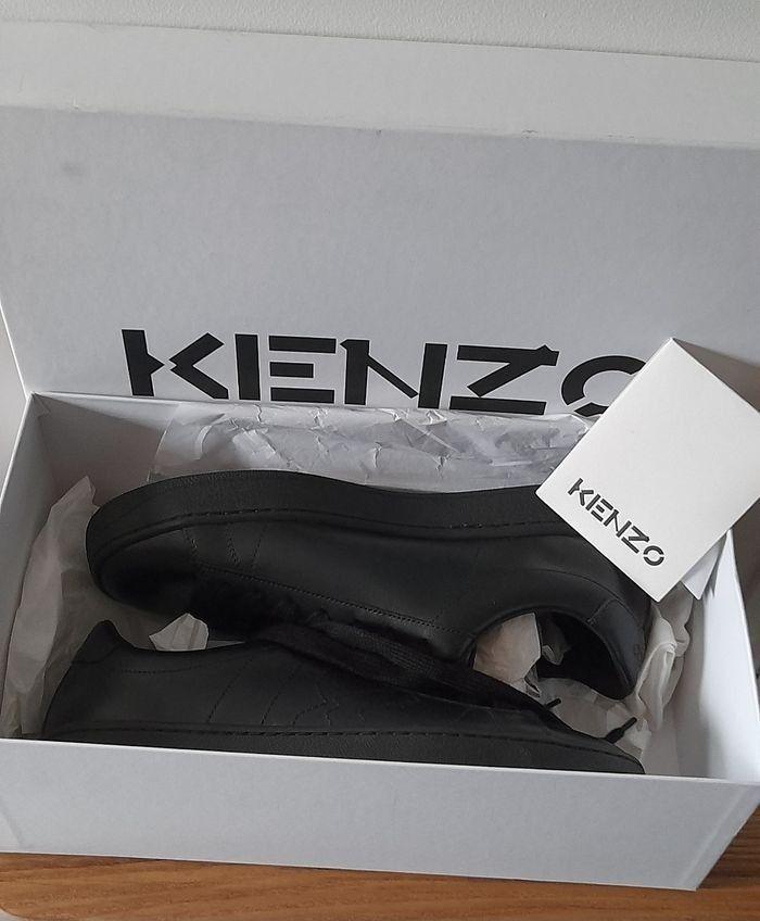 Kenzo Kourt Lace Up Sneakers Black Edition,neuf,unisexe - photo numéro 4