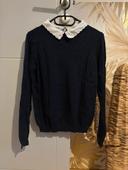 Pull fin col Claudine