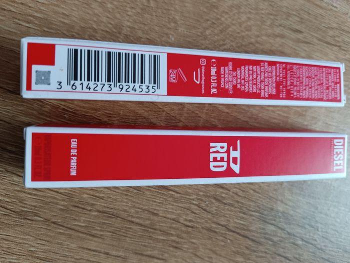 Lot de 2 parfums diesel D red - photo numéro 2