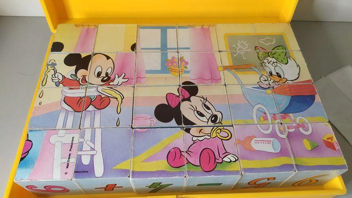 vintage  boite de cubes   disney '' France jouets - photo numéro 2