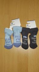 Lot 2 paires de chaussettes naissance