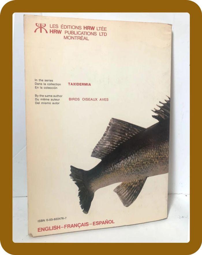 Livre nature, Taxidermia fish & reptiles poissons et reptiles - photo numéro 5