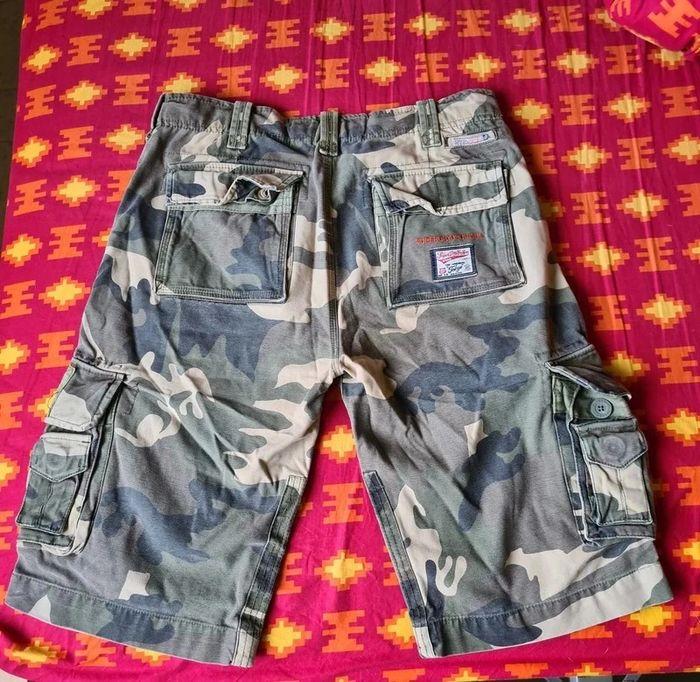 Short  cargo camouflage Superdry - photo numéro 2