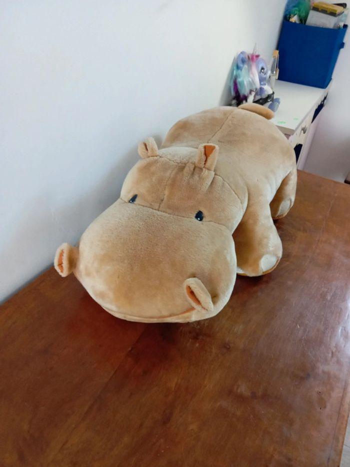 Grosse peluche hippopotame - photo numéro 2