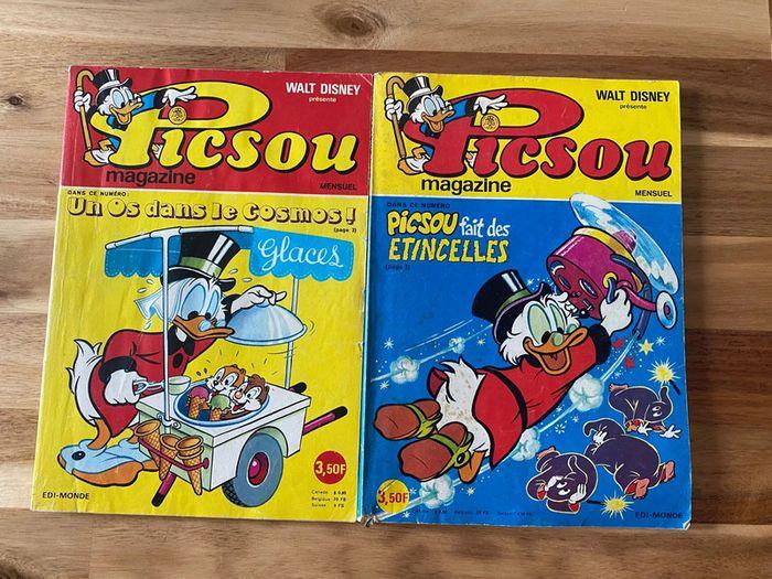 Lot de 2 anciens Picsou magazine de 1976 - photo numéro 1