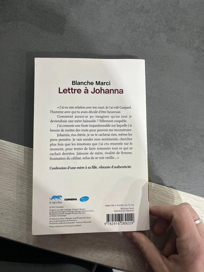 Livre « lettre à Johanna » Plus belle la vie - photo numéro 3