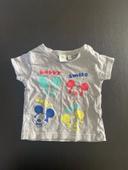 T-shirt bébé garçon Mickey Disney manche courte