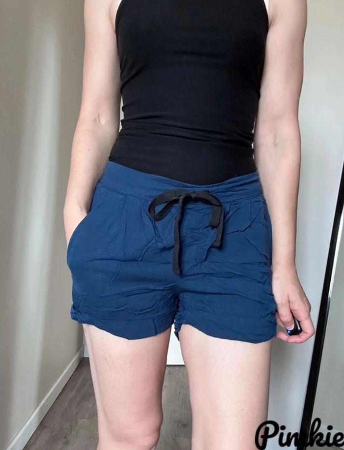 Short fluide bleu Pimkie taille 38 💖 - photo numéro 2