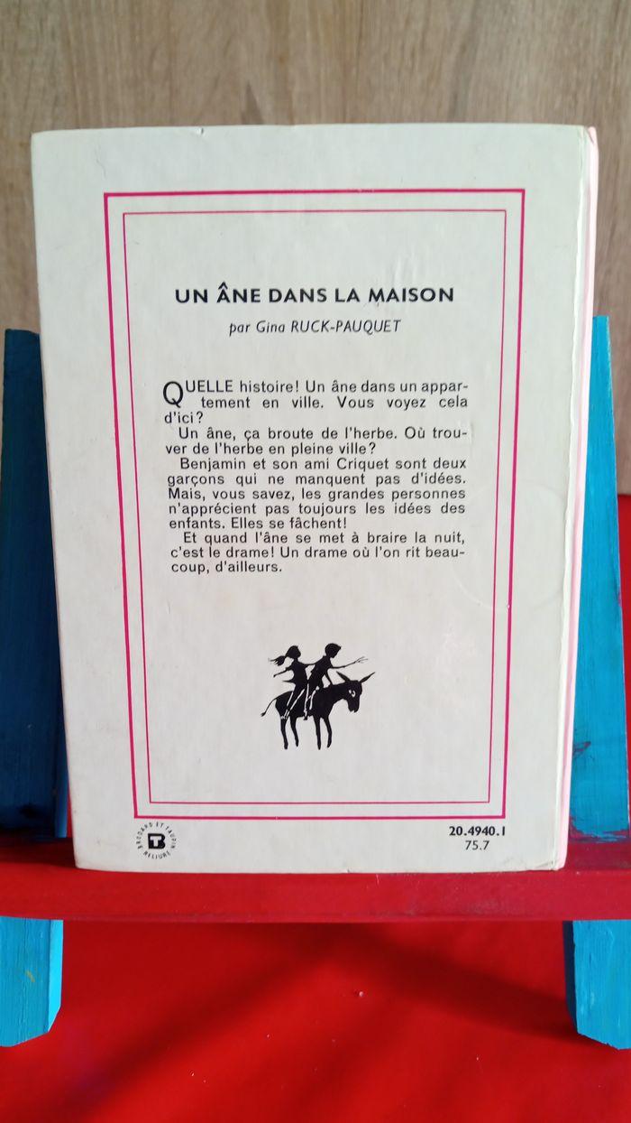 Un âne dans la maison, 1975, bibliothèque rose - photo numéro 2