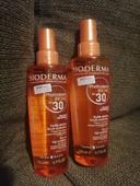 Lot 2 huiles sèches 30 Bioderma