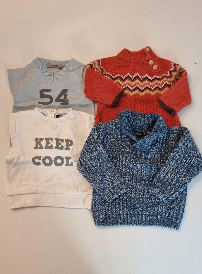 Lot vêtements bébé garçon 9 mois chaud/hiver - photo numéro 3