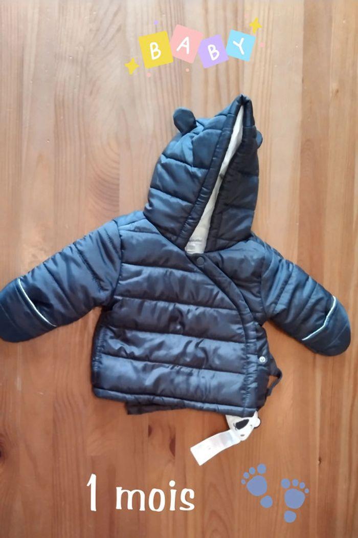 manteau verbaudet taille 1 mois - 54 cm - photo numéro 1