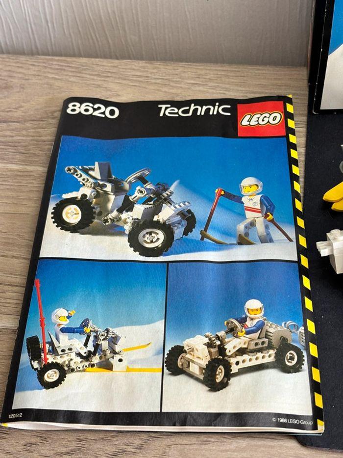 Set lego technic vintage 8620 en boîte et notice  quad des neiges - photo numéro 5