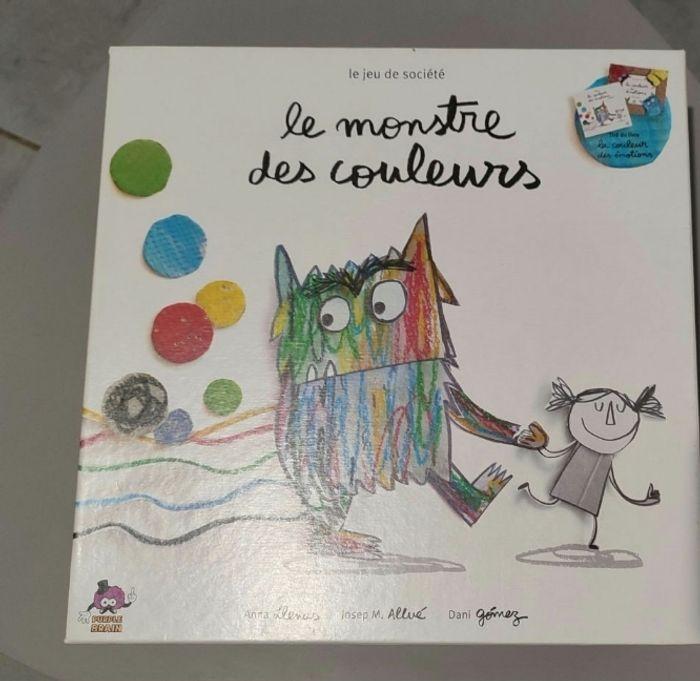 Jeu de société le monstre des couleurs au