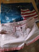 Lot short taille 34