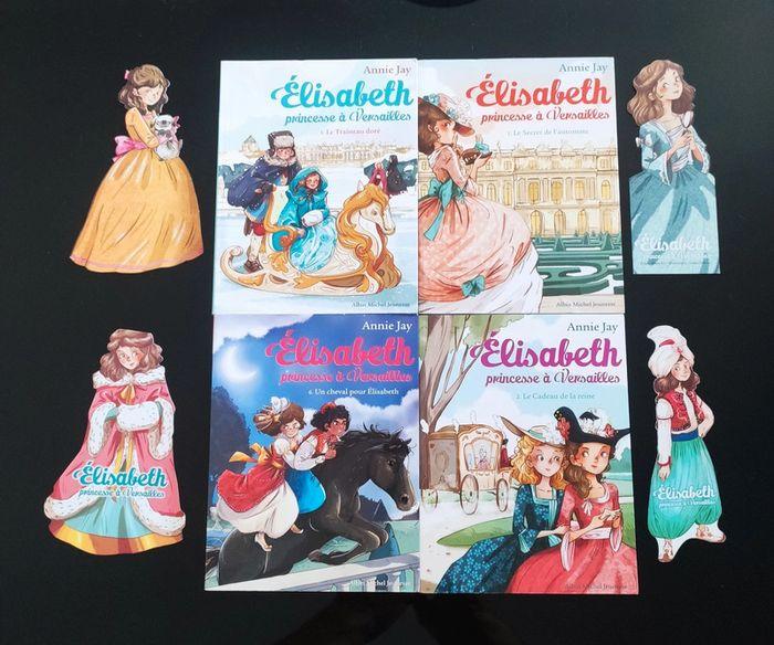 Lot livres Elisabeth princesse à Versailles - photo numéro 1